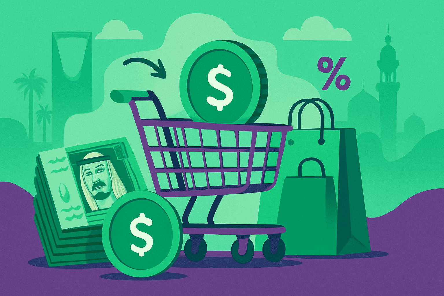 أفضل طرق توفير المال عند التسوق في السعودية