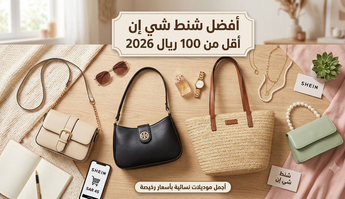 أفضل شنط شي إن أقل من 100 ريال 2026 شنط نسائية شي إن رخيصة وأنيقة