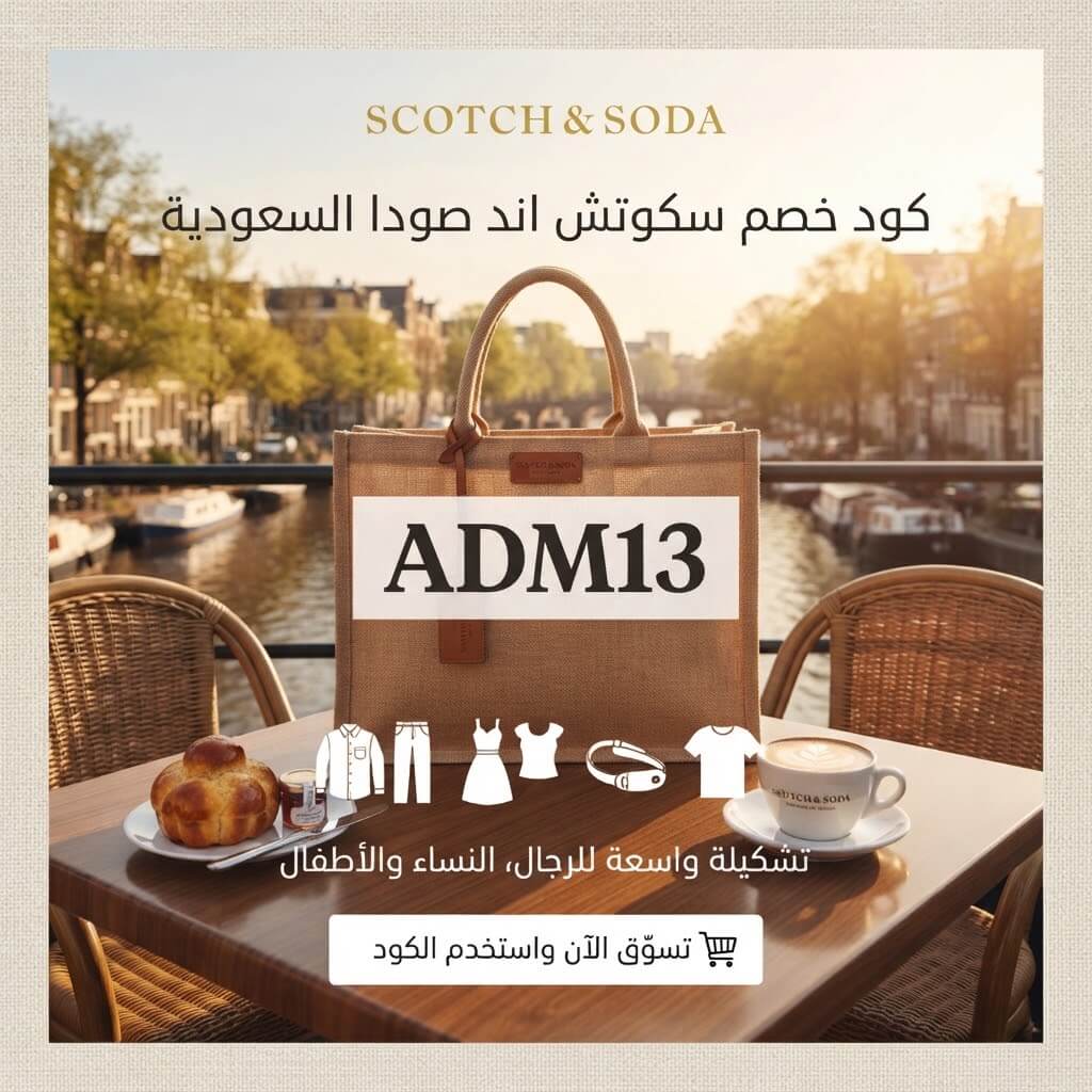 كود خصم سكوتش اند صودا