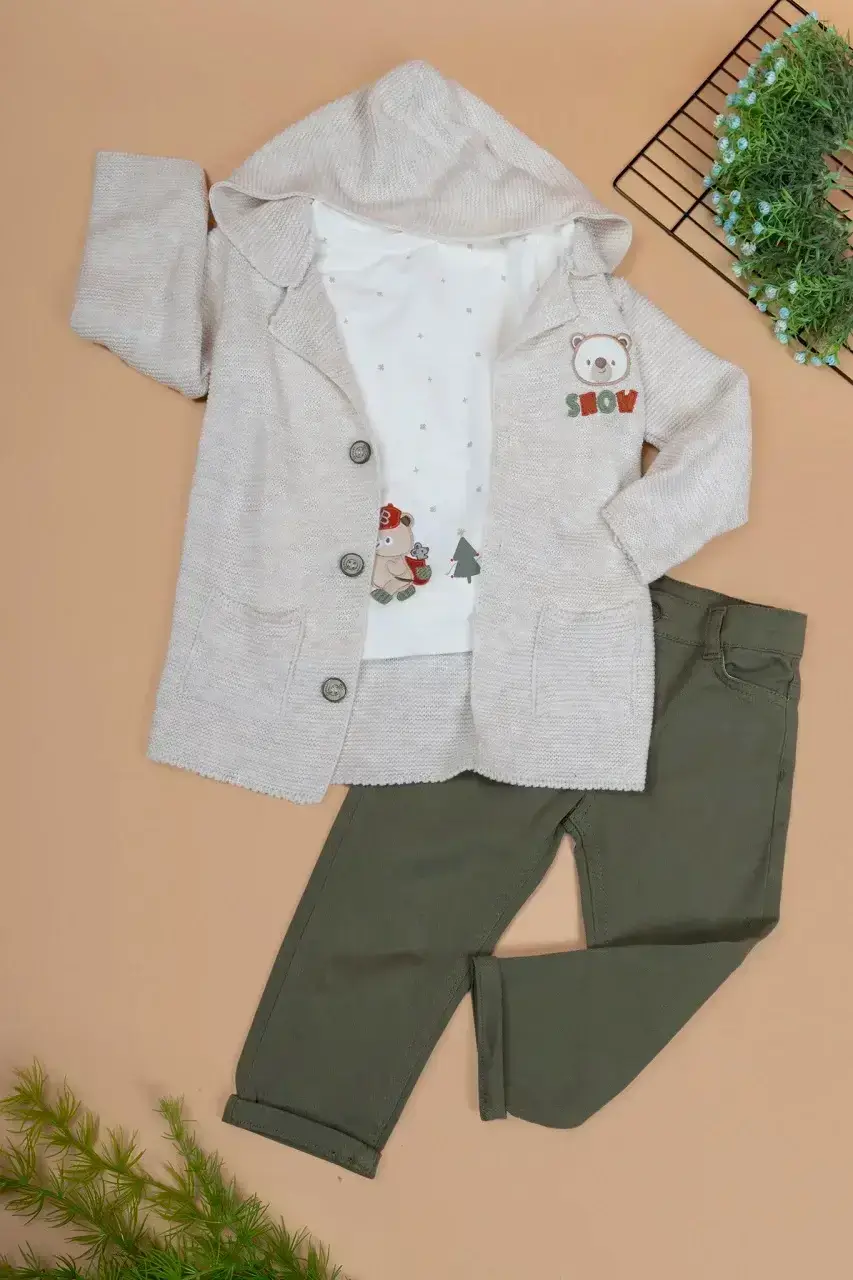 طقم شتوي للاطفال من العيسائي للاطفال