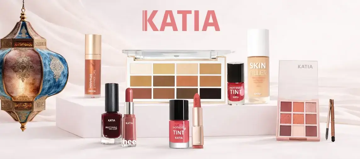 منتجات ماياج وتجميل كاتيا متوفرة في فانير مع كوبون خصم فانير