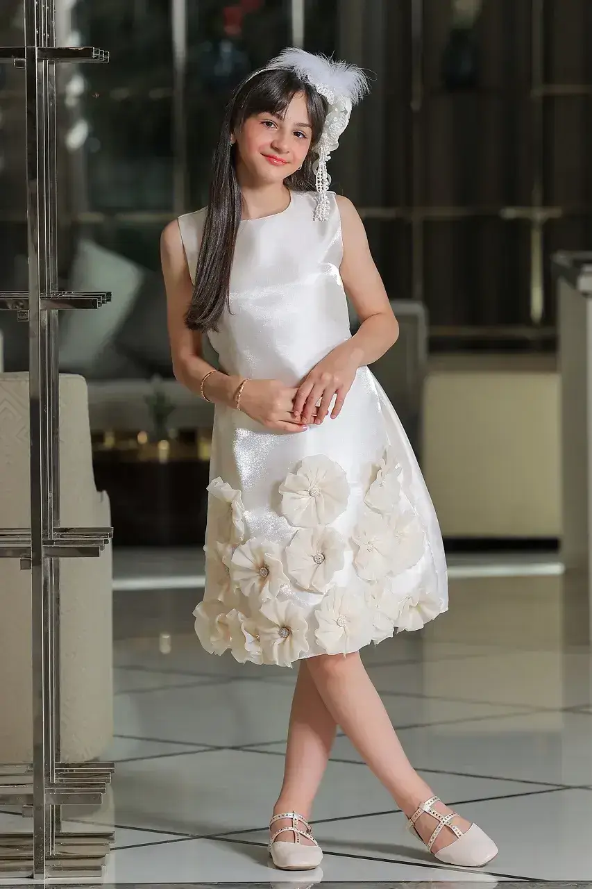 فستان سهرة بناتي مع كود خصم العيسائي