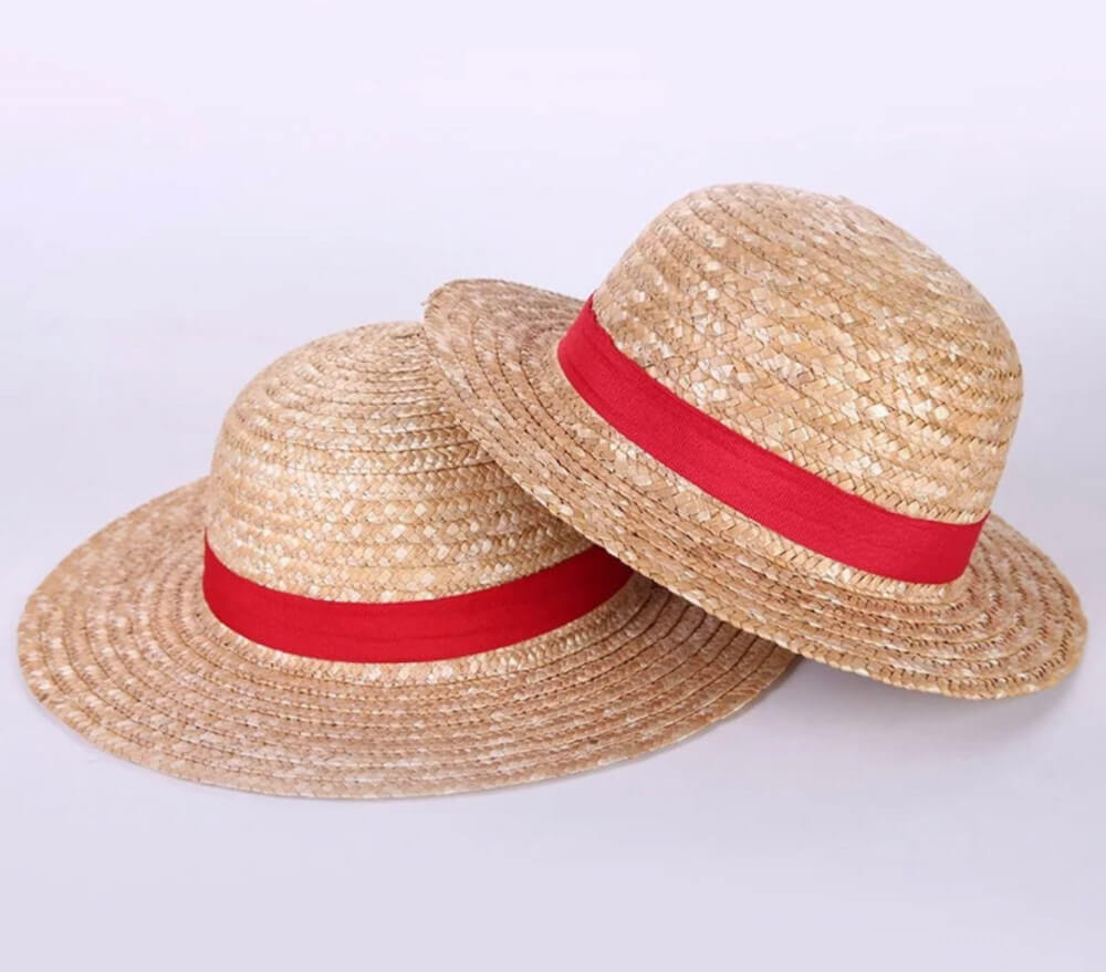 قبعة من القش ون بيس مع كود خصم غرزات