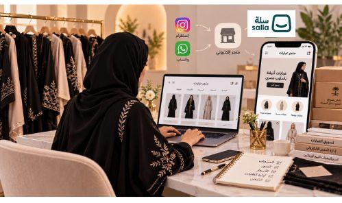 بيع العبايات أونلاين: كيف تنشئين متجر عبايات إلكتروني وتبدئين البيع؟