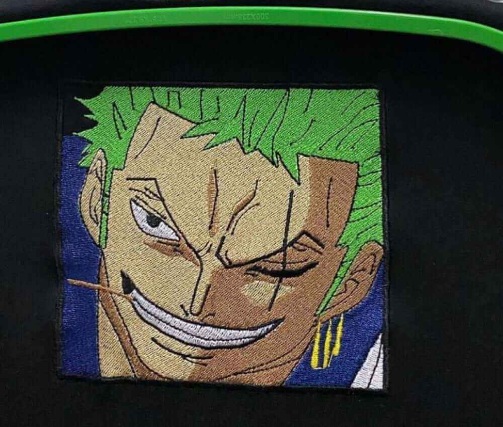 تيشرت مطرز ، تيشرت زورو ون بيس مع كوبون خصم غرزات