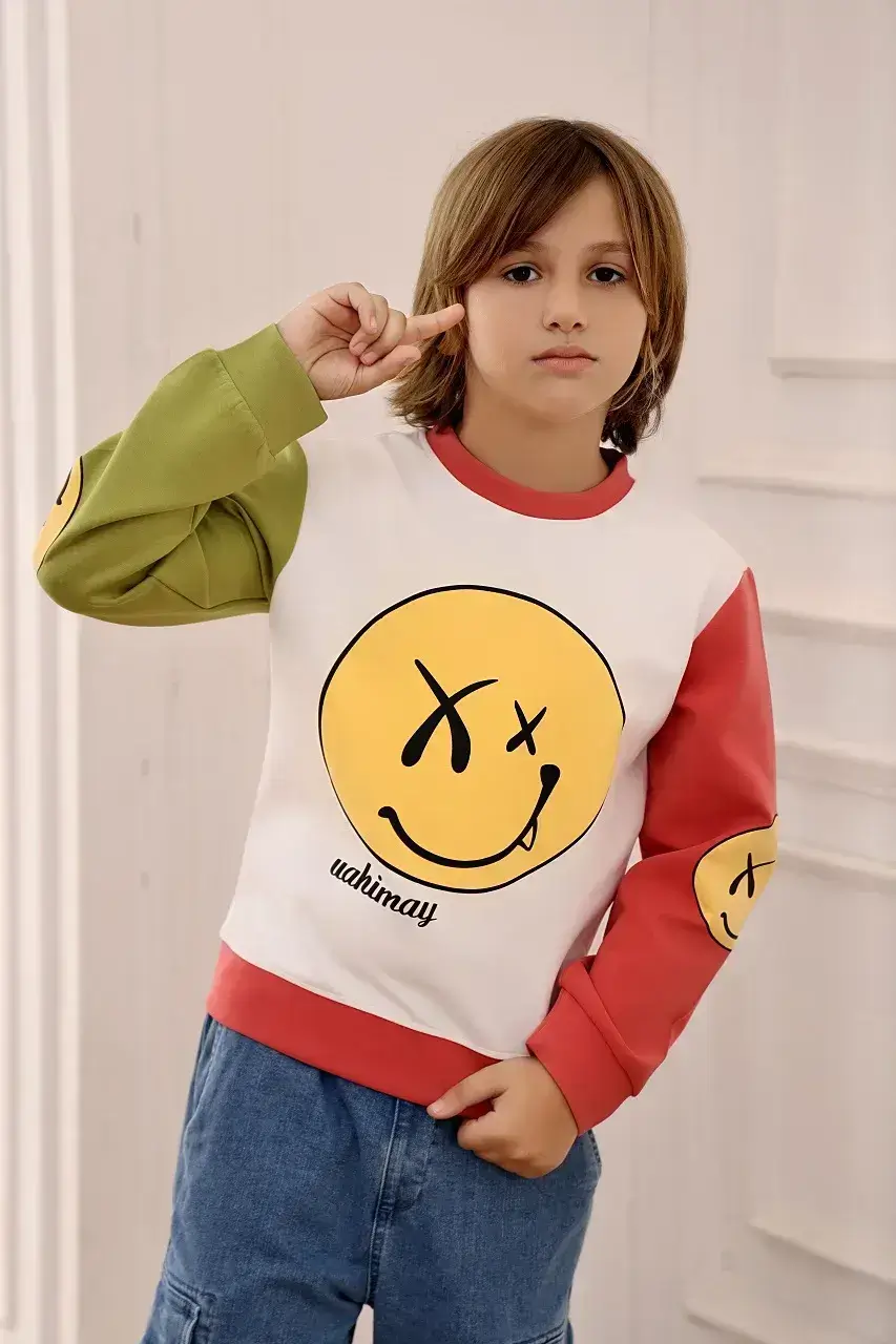 سويتر شتوي ولادي من العيسائي للاطفال