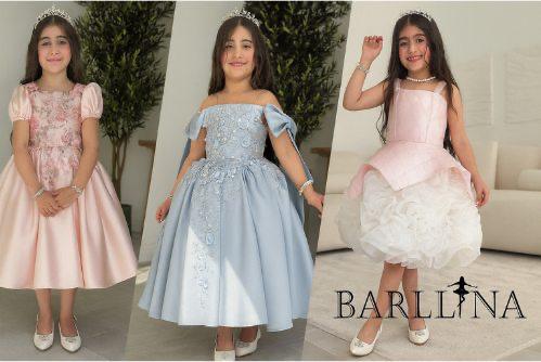 فساتين البنات من بارلينا 2025 | أناقة وجودة مع كوبون الخصم (MNA65)