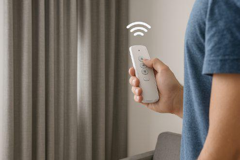 محرك الستارة الذكي: راحة ورفاهية في منزلك الذكي