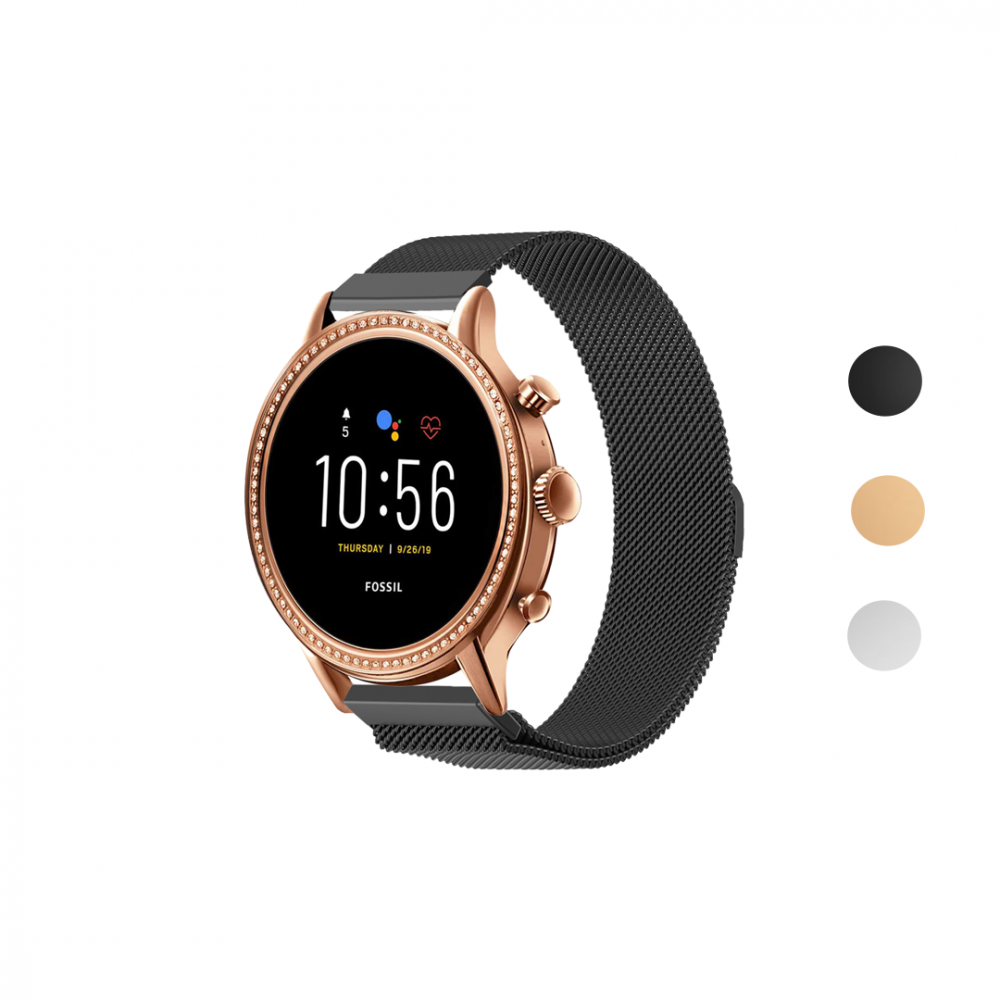 سوار ساعة فوسيل نسائي موديل موديل Gen 4 Q HR & Gen 3 Q Venture - Fitme