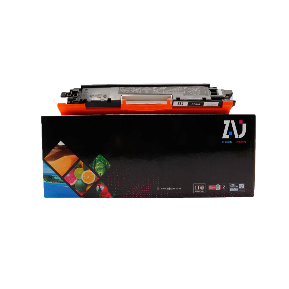 حبر طابعة 126A اسود CE310A متوافق مع طابعات HP - احبار طابعات HP CANON XEROX SAMSUNG